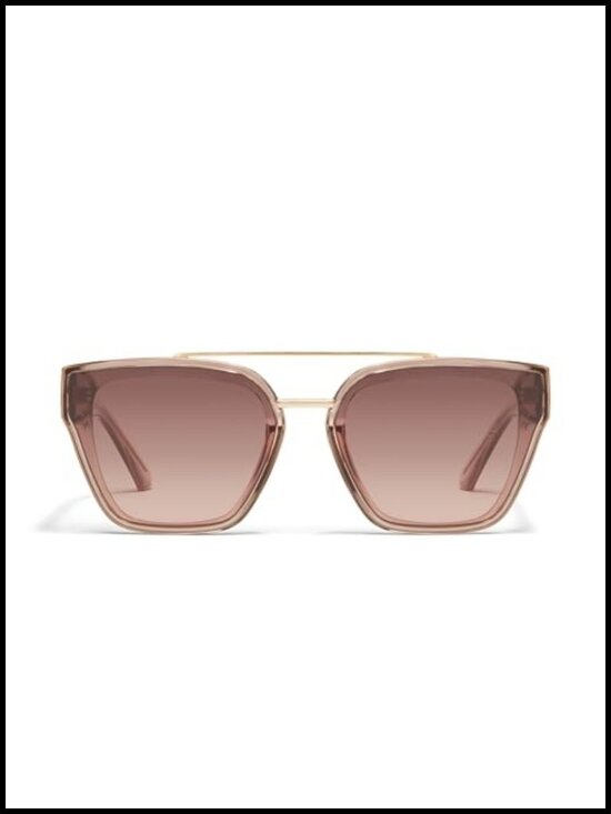 Oversized Square Sunglasses, UV Protected Lenses, Plastic Frames main image 4